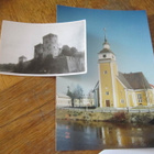 Uusikaarlepyy kirkko 1994 ja mv kuva Olavinlinna 1951 - pikkukuva 1