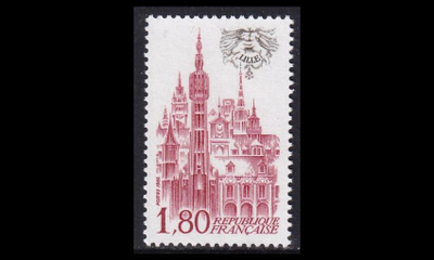 Ranska 2357 ** Lillen kellotapuli (1982)