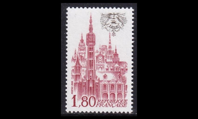Ranska 2357 ** Lillen kellotapuli (1982)