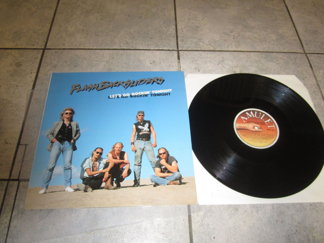 Flashbacksliders - Let's Go Rockin' Tonight (FIN-1990) MINT
