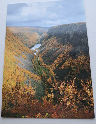 Lappi, Utsjoki, Kevojoen kanjoni, uusi kortti