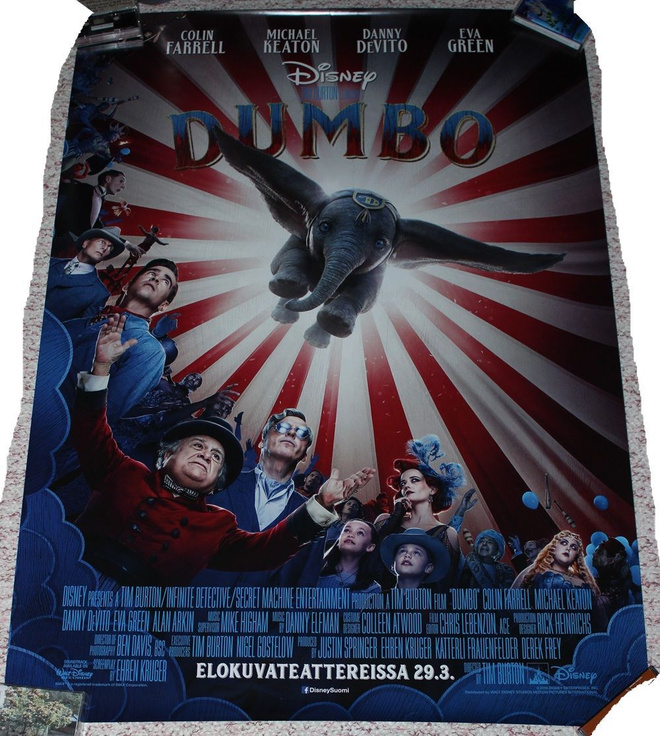 Elokuvajuliste: Dumbo