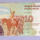 Argentiina 10 Pesos v.2016 UNC P-360 - pikkukuva 2