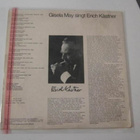 Gisela May LP 1974 Gisela May Singt Erich Kästner - pikkukuva 2