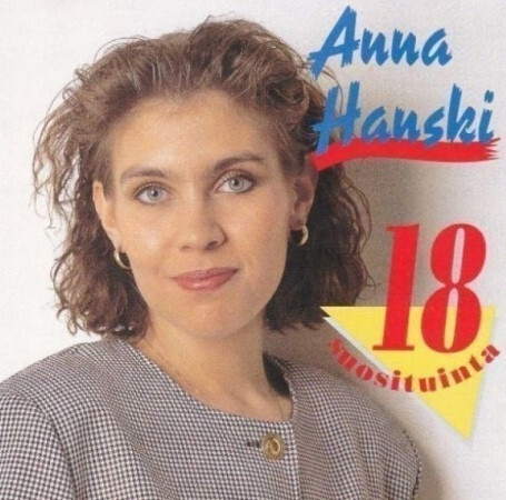 Anna Hanski - 18 Suosituinta (CD) HIENO KUNTO!!