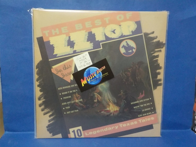 ZZ TOP - THE BEST OF M-/M- GER 80 REISSUE LP