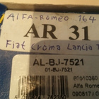 Alapallonivel Fiat Croma, Lancia Thema, AlfaRomeo 164 - pikkukuva 1