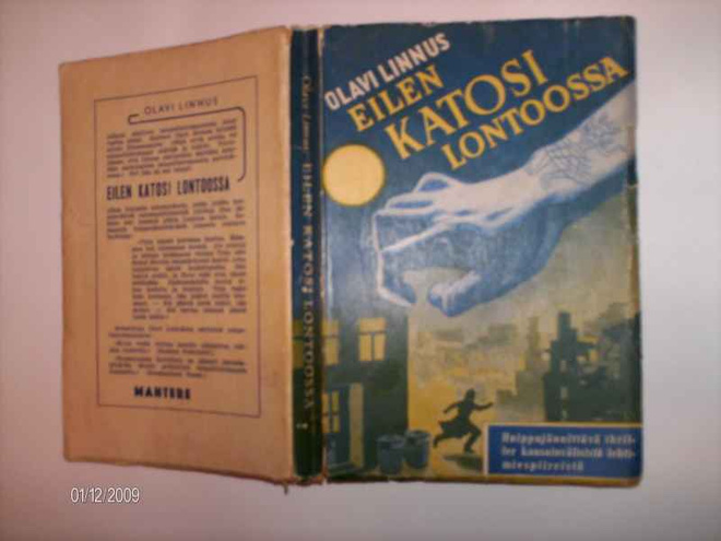 Olavi Linnus: Eilen katosi Lontoossa (1 p. 1950) Sis.pk:t