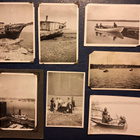 19x vintage valokuva rannalta ja 11x vene laiva - pikkukuva 5