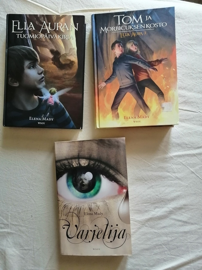 Mady, Elena: Kirjapaketti (Ella Aura ym, 3 kpl, kovak)