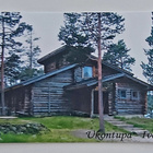 "Ukontupa, IVALO"-KULKEMATON POSTIKORTTI - pikkukuva 1