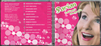 SARIAN . CD-LEVY . RAKKAUDEN SHAMPANJAA