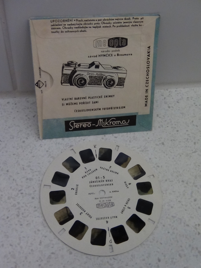 VIEW - MASTER, VANHA, KUVASSA  KOHDE