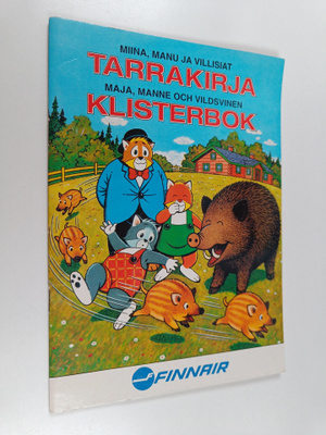 Miina, Manu ja villisiat : tarrakirja = Maja, Manne och v...