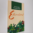 Anna-Lisa Klingenberg : Efterskörd - pikkukuva 1