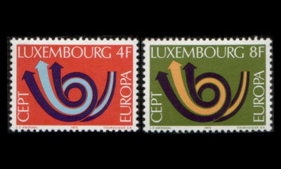 Luxemburg 862-3 ** Europa (1973)