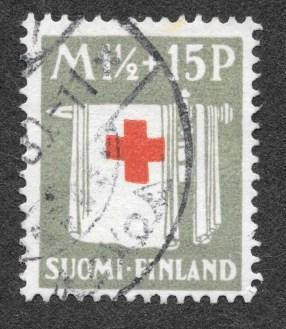 Punainen risti 1930 1,50+0,15mk (LAPE 159) O