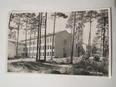 VANHA Postikortti Kotka 1950-l Alkup.Mallikappale
