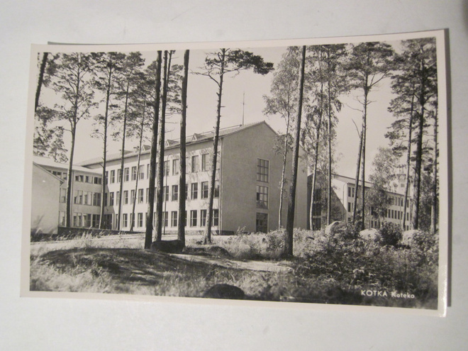 VANHA Postikortti Kotka 1950-l Alkup.Mallikappale