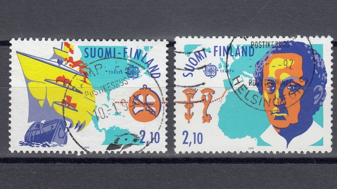 1992 Lape 1173 - 1174 Eurooppa