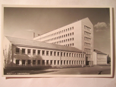 VANHA Postikortti Kouvola 1950-l Alkup.Mallikappale