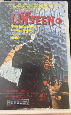 Unseen (1980) VHS kauhu