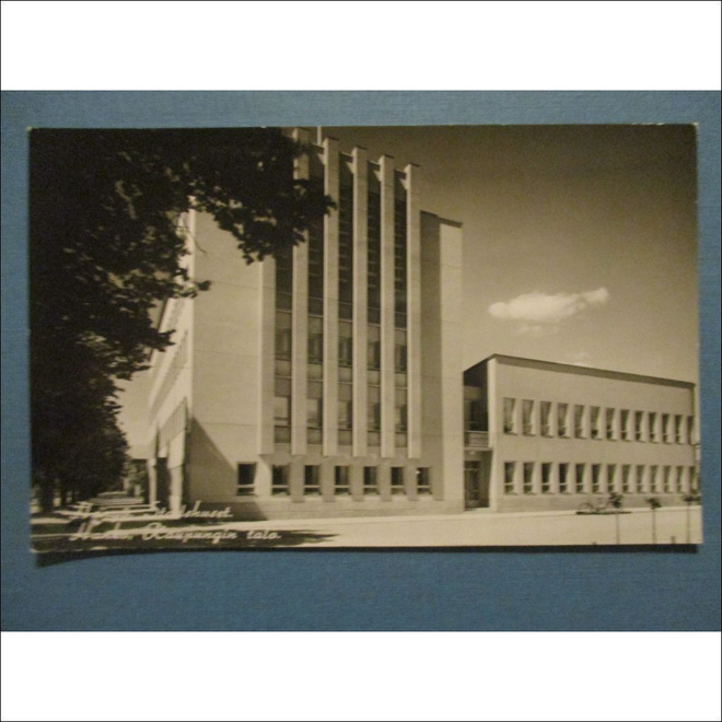 VANHA POSTIKORTTI - HANKO KAUPUNGINTALO (PK4-S1)