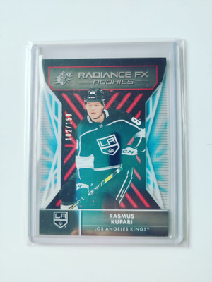 Rasmus Kupari 21-22 SPx Radiance FX Rookie /150