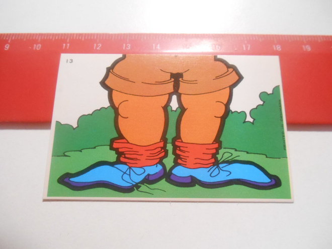 K13  Dandy Funny figures  purkkakuva # I 3