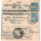 Latvia Mi 122 pari postiosoitus, kotiinkanto pyydetty - pikkukuva 1