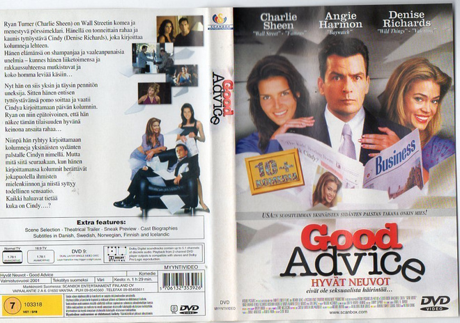 GOOD ADVICE-HYVÄT NEUVOT	(30 823)	k	-FI-	DVD	suomik.		charli