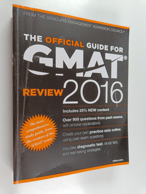 The official guide for GMAT review 2016 - Official GMAT g...