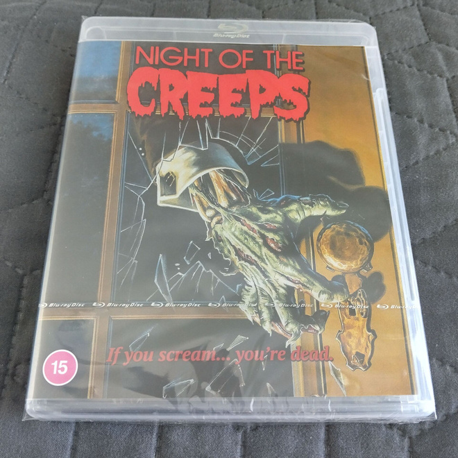 Night of the Creeps - Lötköjen yö Blu-ray **muoveissa**