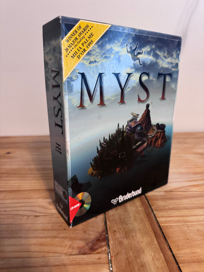 Myst PC/Mac CD-ROM Big Box – alkuperäinen paketti