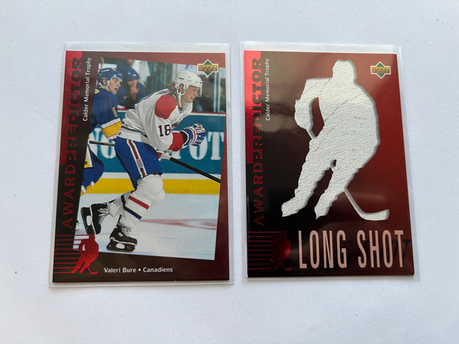 1994-95 Upper Deck Award Predictor kortteja alkaen 1,0e