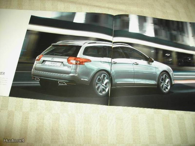 Myyntiesite Citroen C5 syyskuu 2010 - Suomi