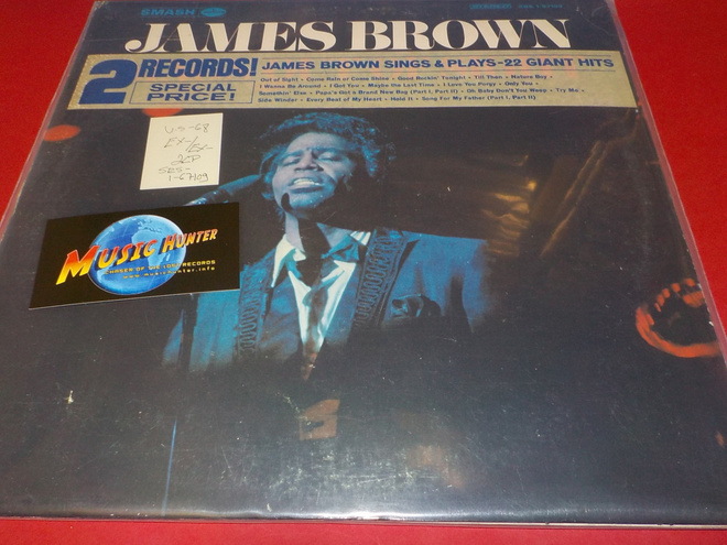JAMES BROWN - SINGS OUT OF SIGHT EX-/EX- 2LP