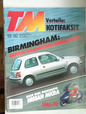 Tekniikan Maailma Nro 19/1992 (10.7)
