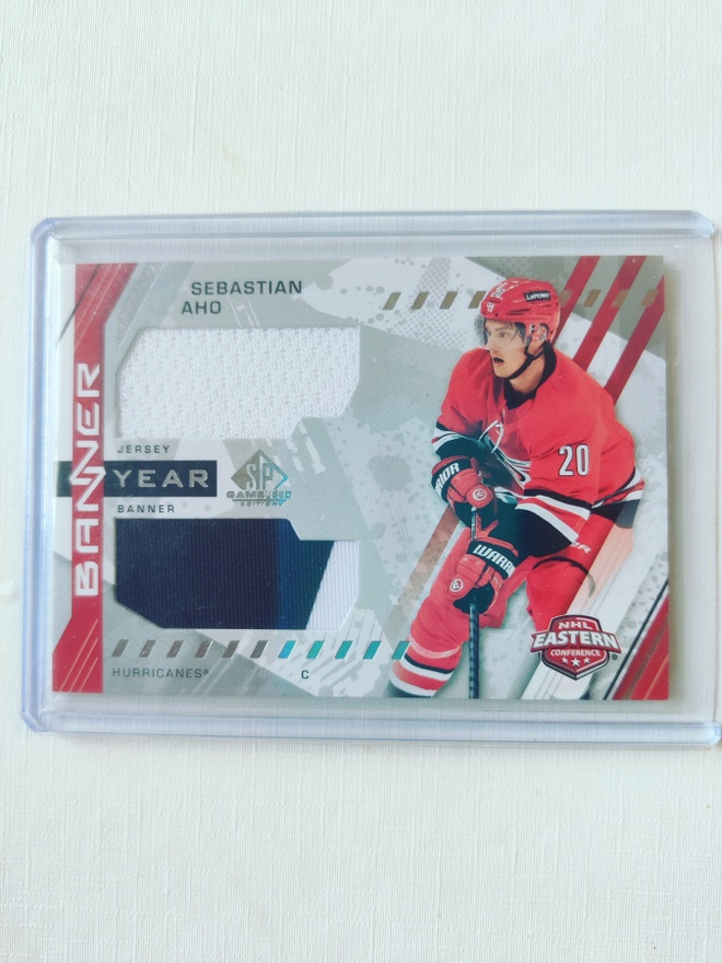 Sebastian Aho - 21-22 SPGU Banner Year Jersey