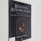 Michael Payne : Reading knowledge : an introduction to Ba... - pikkukuva 1