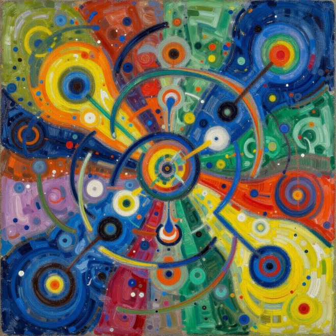 Uusi abstrakti alumiinitaulu 20 cm x 20 cm