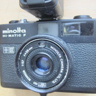 VANHA Kamera Minolta Hi-Matic F + Salamavalo - pikkukuva 2