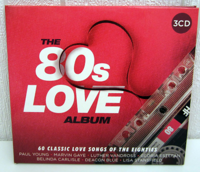 the 80s LOVE Album Tripla CD
