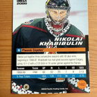 1999-00 Pacific Omega Copper #182 Nikolai Khabibulin */99 - pikkukuva 2