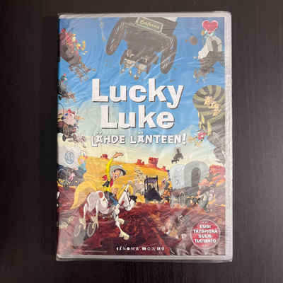 Lucky Luke - Lähde Länteen! - DVD *UUSI*