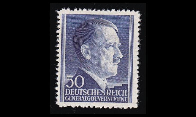 Generalgouvernement 83A ** Käyttösarja Hitler 50 (12½) (1