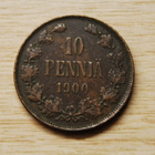 Venäjävallanaikainen 10 penniä 1900 - pikkukuva 1