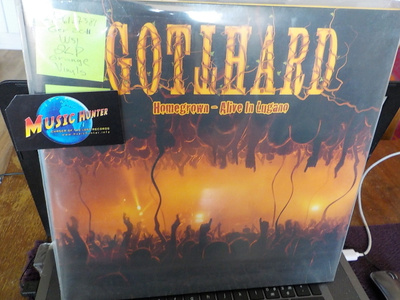 GOTTHARD - HOMEGROW-ALIVE IN LUGANO GER 2011 UUSI 2LP