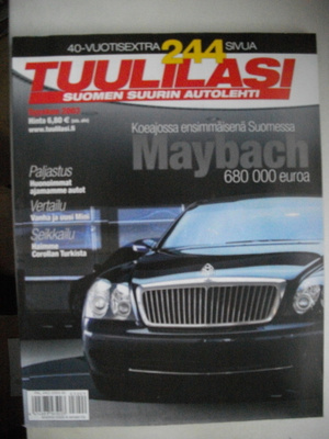 Tuulilasi - syyskuu 2003. 40-vuotisextra (23.7)