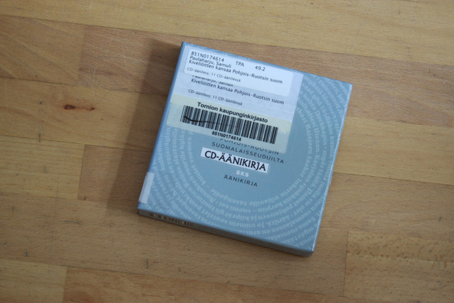 Samuli Paulaharju Kiveliöitten kansaa Äänikirja 11 CD